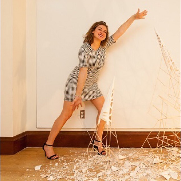 Black Single Strap Heels - Picture 3 of 3